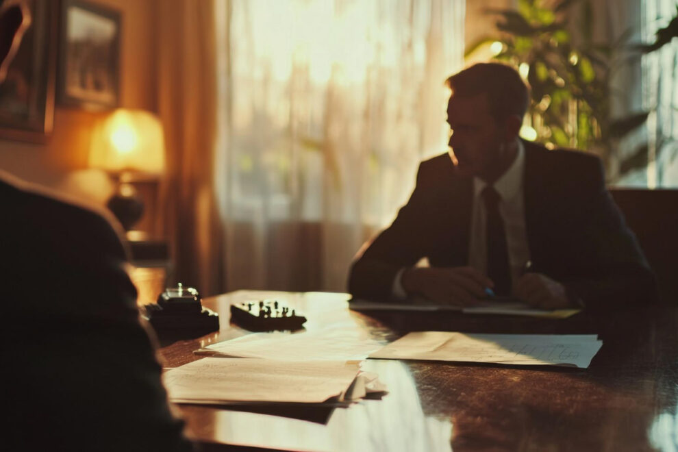 Client discussing how to avoid jail time California charges with attorney