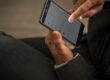 Attorney reviewing social media evidence related to a criminal case
