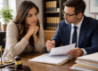 client discussing misdemeanor consequences with defense attorney