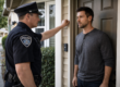 police officer conducting warrantless searches discussion at home