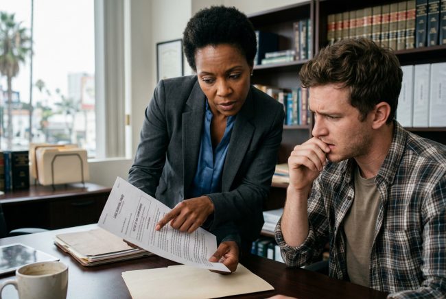 Attorney explaining what happens when someone is charged after dismissal