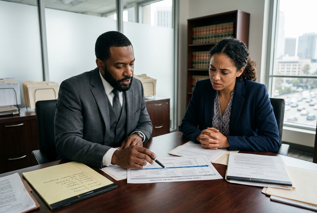 Attorney reviewing whether a California criminal case delay may support dismissal
